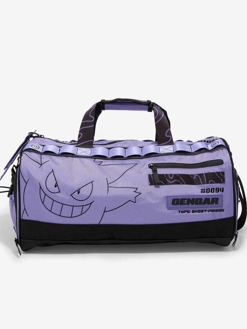 New Pokémon Gengar Purple Duffle Bag